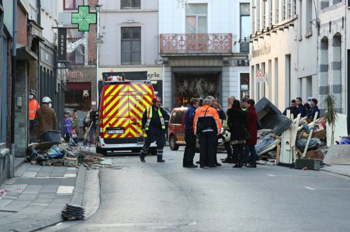Eén persoon overleden bij instorting van gebouw in Bergen