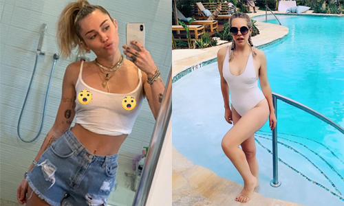 Miley Cyrus laat niets aan verbeelding over, Eline De Munck straalt in badpak en Josje mixt ‘sexy’ met ‘zakelijk’ (foto’s)