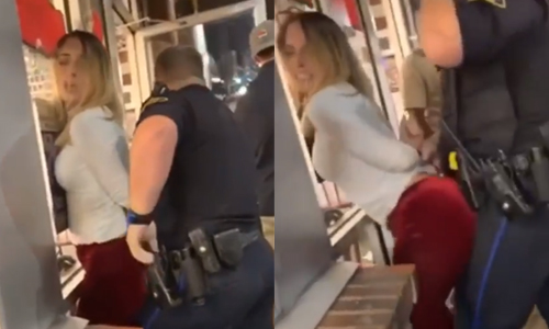 “Vind je dat lekker?”: ‘Geilste arrestatie ooit’ gaat vlotjes rond op sociale media (video)