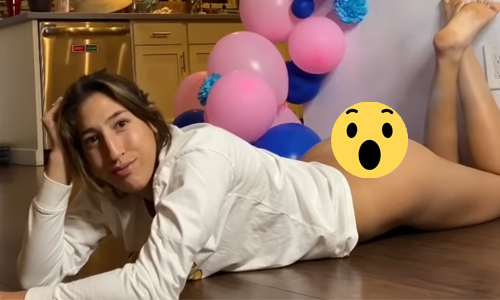 WTF: Deze dame gaat met de billen bloot voor ‘vuilste gender reveal ooit’ (video)