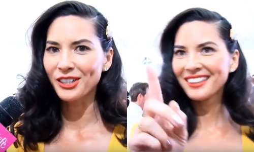 Actrice zet cameraman die tijdens interview ongegeneerd haar borsten filmt stevig op zijn plaats (video)