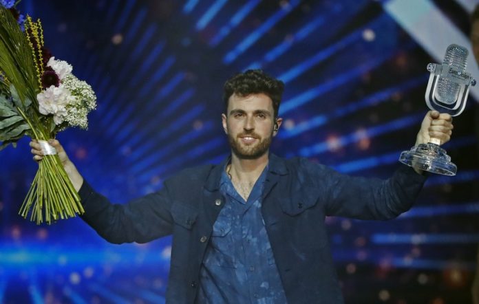 Nederlandse winnaar Eurosong hoopt dat dit land het de volgende keer haalt