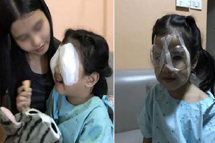 Kind wordt bijna blind door te vaak op smartphone te zitten