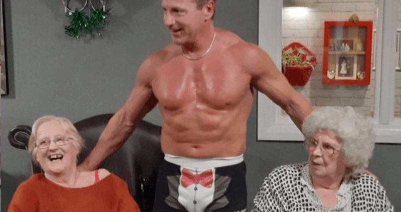 BIZAR. Bejaarde dame nodigt stripper uit in rusthuis