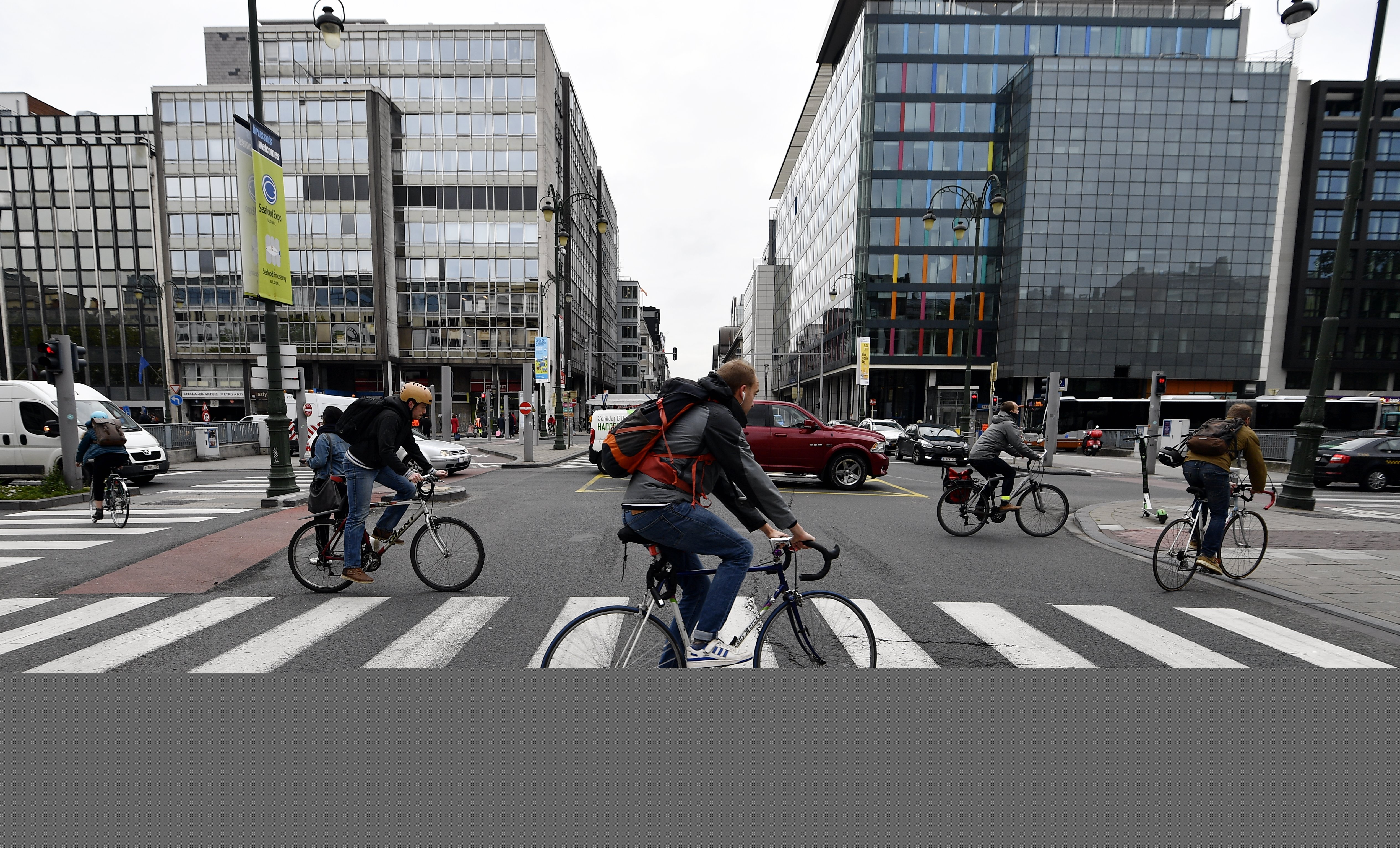 Nieuw type verkeerslichten voor fietsers voor het eerst geïnstalleerd