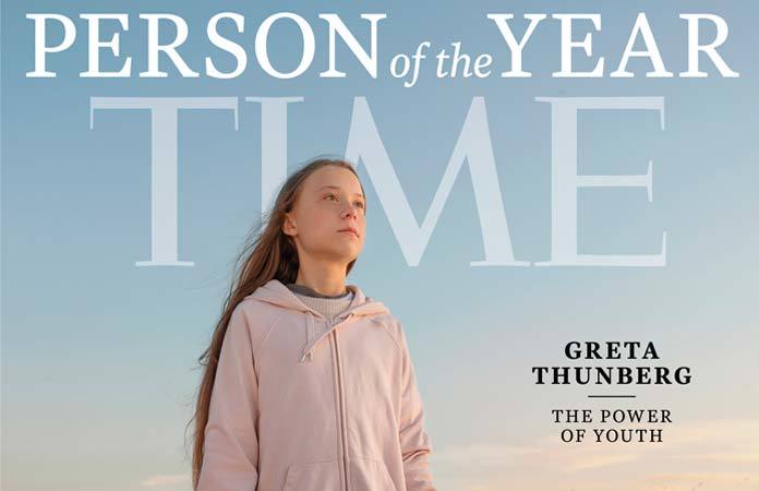 Zo reageert Greta Thunberg op haar status als ‘Persoon van het Jaar’