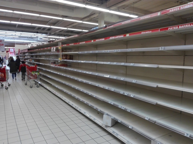 Deense supermarkt verzint slim systeem tegen hamsteren
