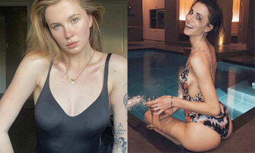 Nathalie Meskens toont bolle buik, Lize Feryn geniet in badpak en Kendall Jenner draagt minuscule bikini (foto’s/video)