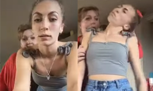 Dochter neemt moeder STEVIG beet met deze ‘spaghetti-prank’ (video)