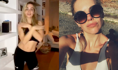 Julie Vermeire en Klaasje wagen zich aan leuke dansjes, Eline De Munck werkt zich in het zweet en Jennifer Lopez geniet in het zwembad (foto’s/video’s)