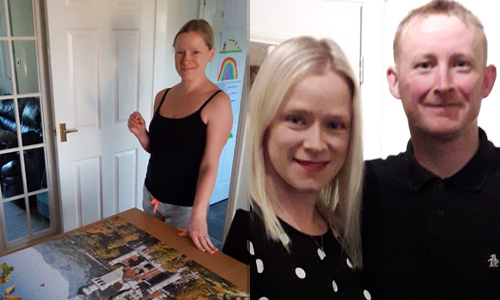 “ROTZAK!”: Na drie weken puzzelen kan ze eindelijk het laatste stukje leggen… En dan doet haar man DIT! (video)