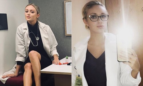Wegens haar pikante bijverdienste gebruikt deze toekomstige dokteres (24) soms een schuilnaam (foto’s)