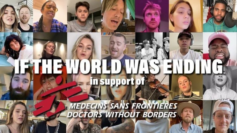 VIDEO. Sterren zingen ‘If The World Was Ending’ voor het goede doel