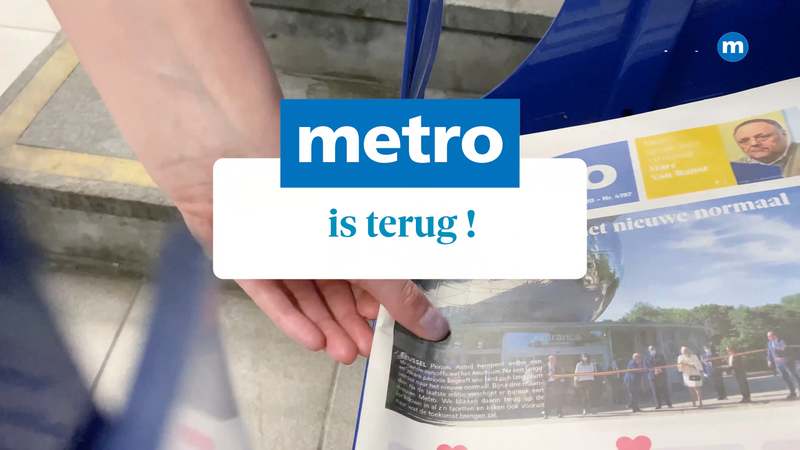 Hoera! Metro is terug in papieren vorm