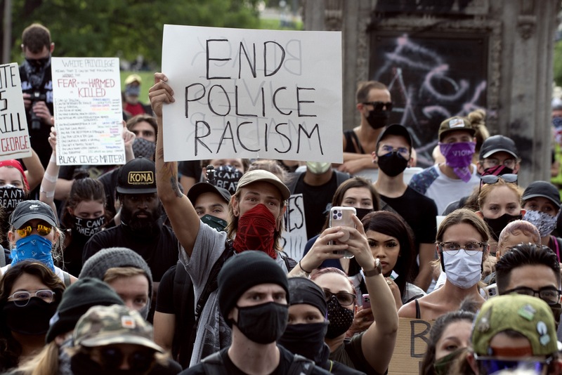 Dochter burgemeester New York werd opgepakt bij protesten #blacklivesmatter