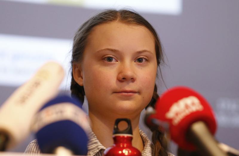 Greta Thunberg geeft kritiek op alle wereldleiders die een selfie met haar willen nemen