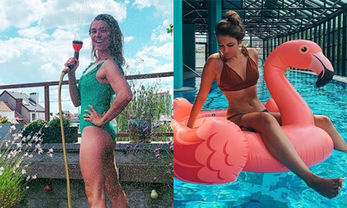 Evi Hanssen straalt in badpak, Anouk Matton poseert in bikini en Jennifer Lopez verbaast volgers met pikante pose (foto’s)