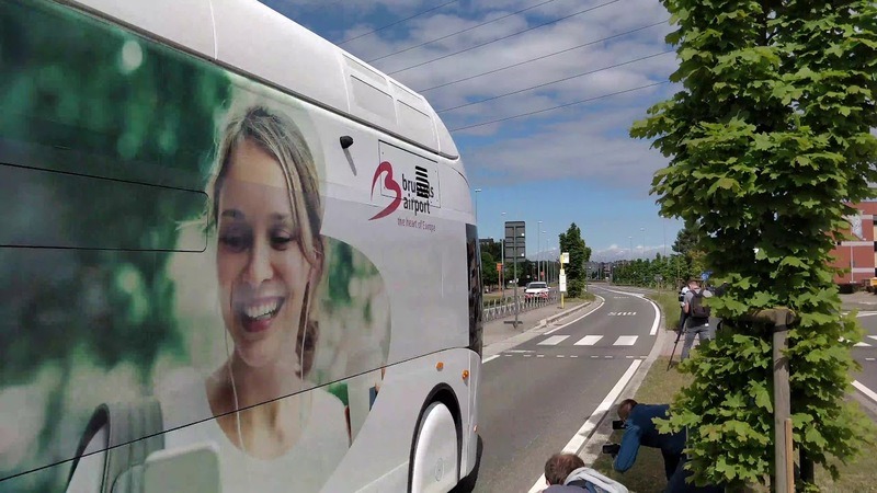 Ringtrambus, die Brussels Airport met UZ Brussel verbindt, officieel ingehuldigd (video)