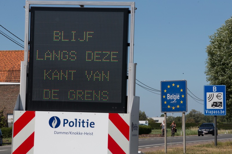 Grens België-Nederland blijft voortaan open bij nieuwe uitbraak