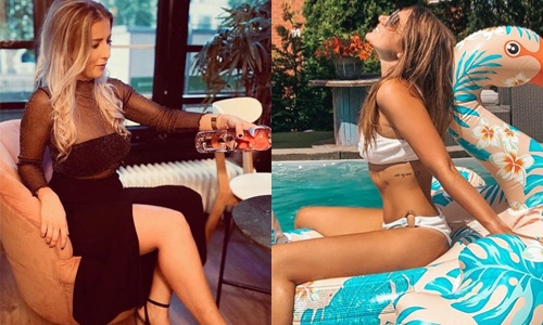 Frances Lefebure geniet poedelnaakt in zwembad, Olga Leyers pakt uit met ‘beestig’ kleedje en Laura uit ‘Blind Getrouwd’ schittert in prachtige outfit (foto’s)