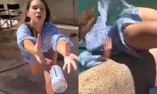 VIRAAL: Dame wil in buurt van zwembad tonen wat ze kan. Slecht plan! (video)