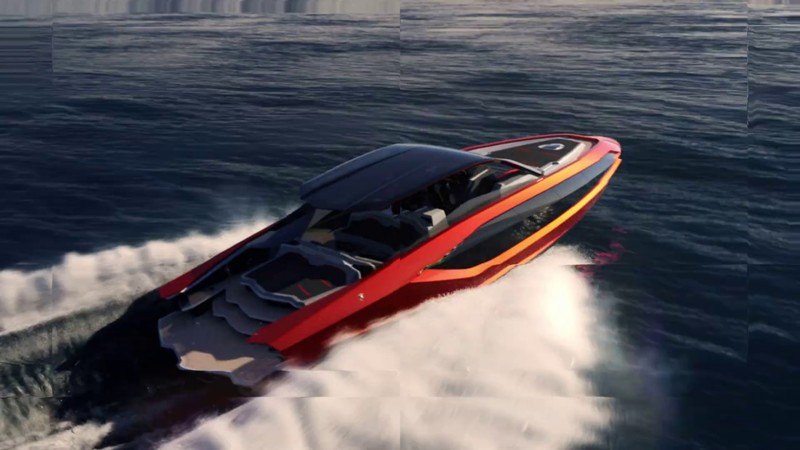 VIDEO. Racewagen maar dan op zee: Lamborghini lanceert luxejacht van 3 miljoen euro