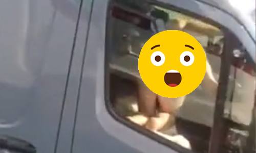 Trucker filmt ZEER PIKANT tafereel op snelweg: “Ieder zijn ding, natuurlijk” (NSFW-video)