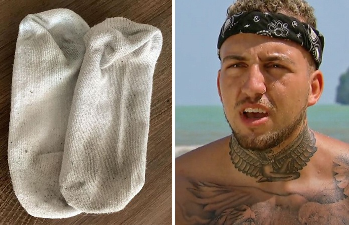 ‘Temptation’-Zach verkoopt zijn gedragen kousen. Verleidster Romée denkt er het hare van…