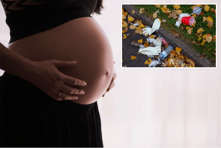 Man slaat hoogzwangere vrouw omdat zij hem aanspreekt op achterlaten zwerfvuil