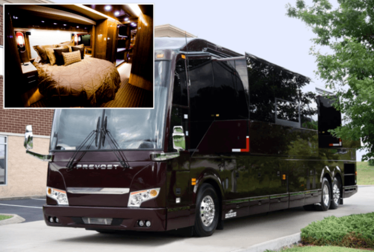Voor dit prijskaartje verblijf je een nacht in de tourbus van Taylor Swift en Beyoncé (foto’s)