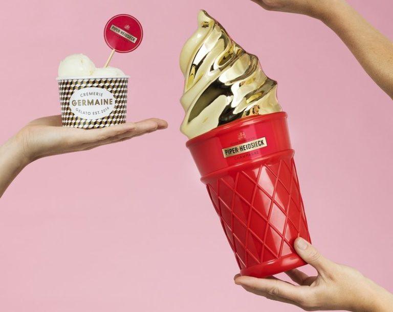 Gedaan met vanille-ijs. Deze zomer eet je… champagnesorbet