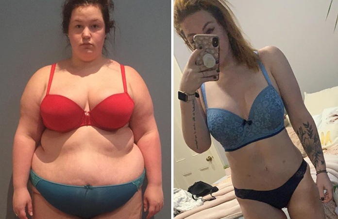ONHERKENBAAR: Zwaarlijvige vrouw verbaast iedereen nadat ze 76 kilogram afvalt (foto’s)