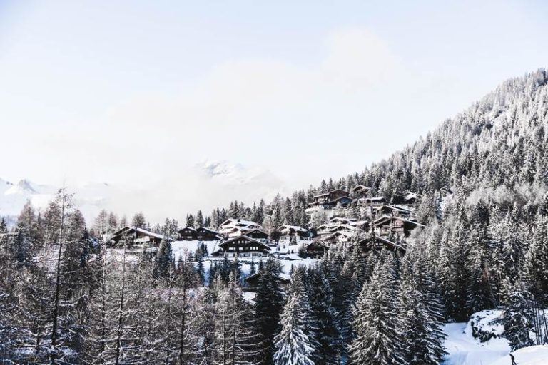 Het sneeuwt chocolade in Zwitserland