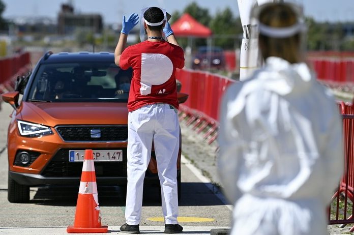 Antwerps COVID-testdorp ziet opkomst verdubbelen