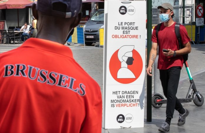 Mondmasker verplicht voor iedereen in Brussels Hoofdstedelijk Gewest