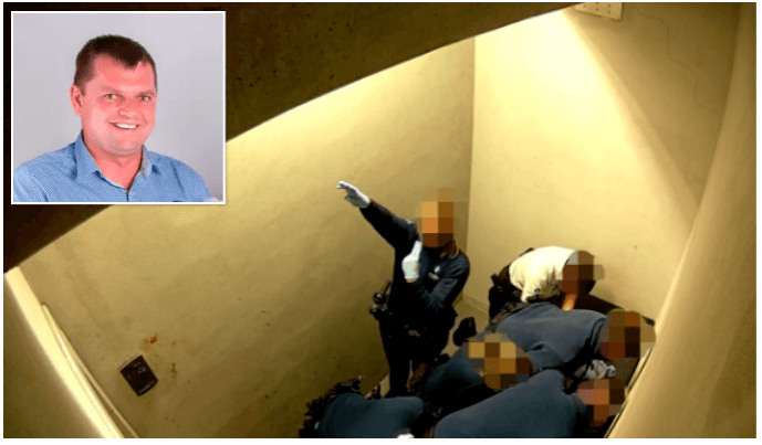 Advocate eist onderzoek naar man die minutenlang werd verstikt door Belgische politie terwijl agente Hitlergroet deed