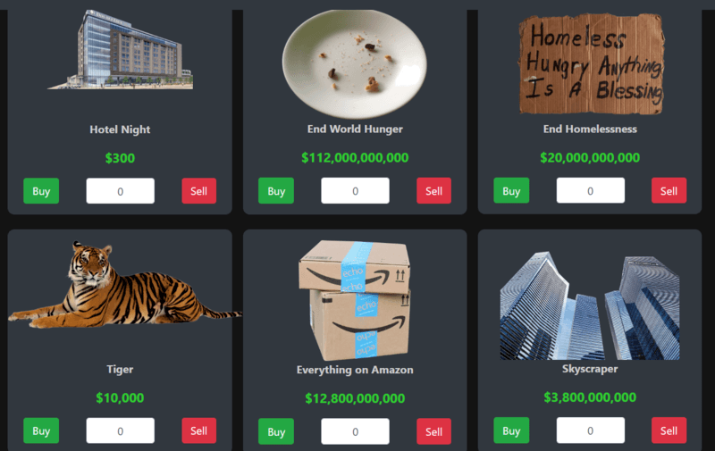 Wereldhonger beëindigen of toch maar 300 cruiseschepen? Geef het vermogen van miljardairs uit met deze tool