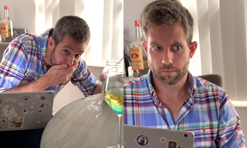 Zijn vriendin liegt erop los tegen haar ‘volgers’. Zijn reactie? Té eerlijk! (video)