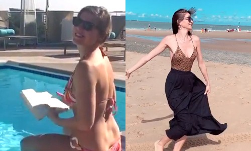 Ella Leyers poseert in bikini, Evi Hanssen straalt in lingerie en Jitske Van de Veire deelt pikant plaatje (foto’s/video’s)