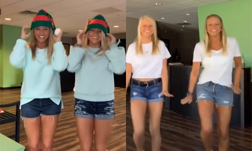 Moeder (41) en dochter (16) verbazen TikTok-kijkers omdat ze zo hard op elkaar lijken. Zie jij wie de mama is? (video’s)