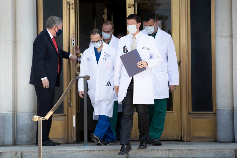 Dokters verwachten dat Trump morgen ziekenhuis mag verlaten