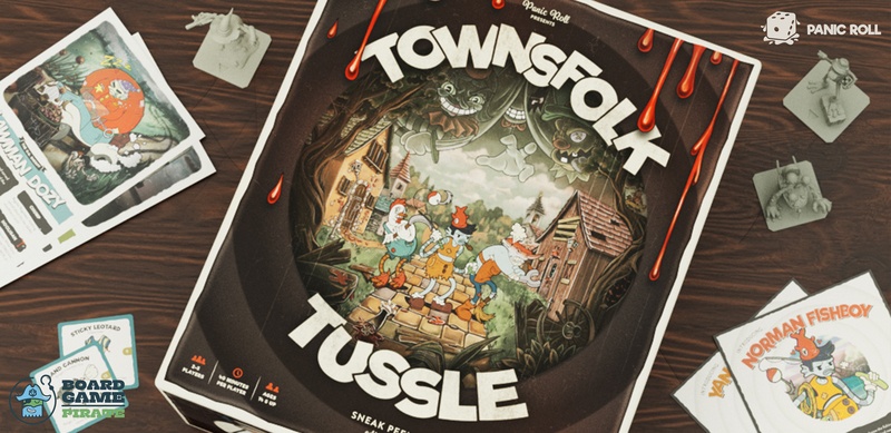 GAMES. Townsfolk Tussle: knokken met cartoonfiguren