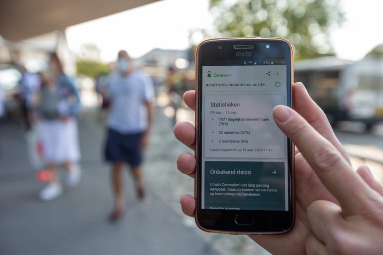 Corona-app overschrijdt kaap van miljoen downloads