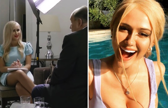 Dochter van ‘Borat’ overladen met complimenten op Instagram: “Knapste actrice ter wereld” (foto’s)