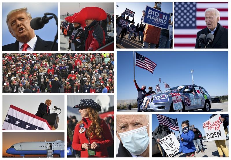 Amerikanen staan voor Election Day: Trump of Biden?