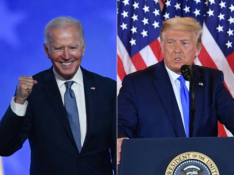 Joe Biden zeker van zijn zaak: “Geen twijfel dat ik tot winnaar zal worden uitgeroepen” (video)