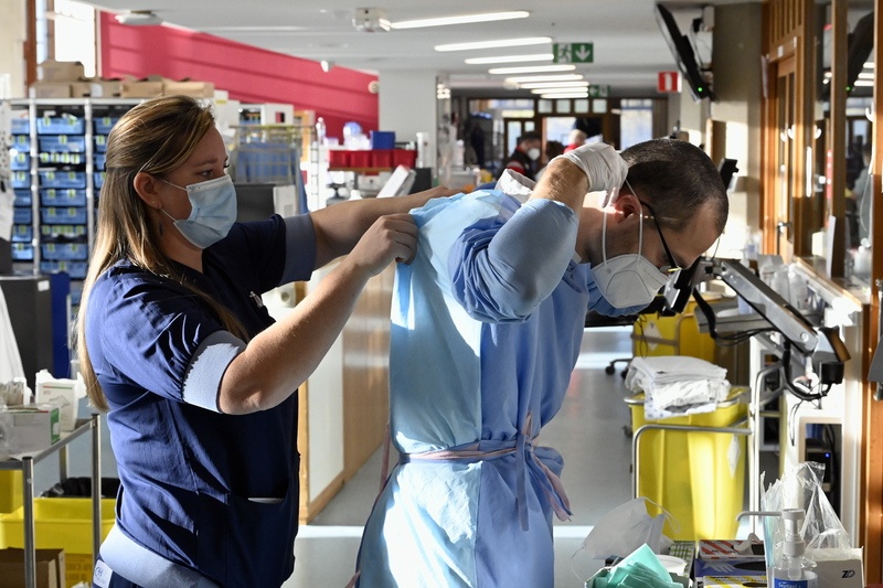 Aantal patiënten in ziekenhuizen gaat voor het eerst sinds begin september omlaag