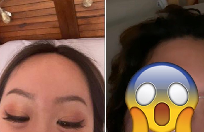 Vrouw betrapt haar vriend tijdens videogesprek: “Zou hij het doorhebben?” (foto)
