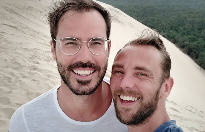 Christophe uit ‘Blind Getrouwd’ niet langer samen met vriend: “Geen derde in het spel”