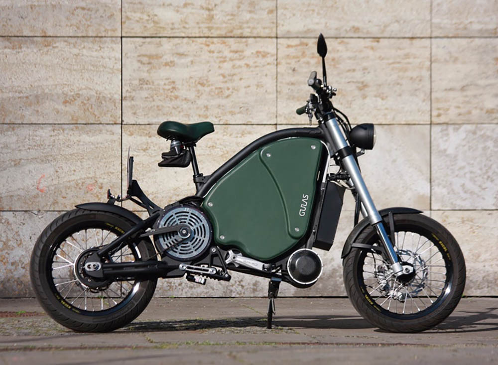 Gulas Pi1S: elektrische motorfiets met pedalen
